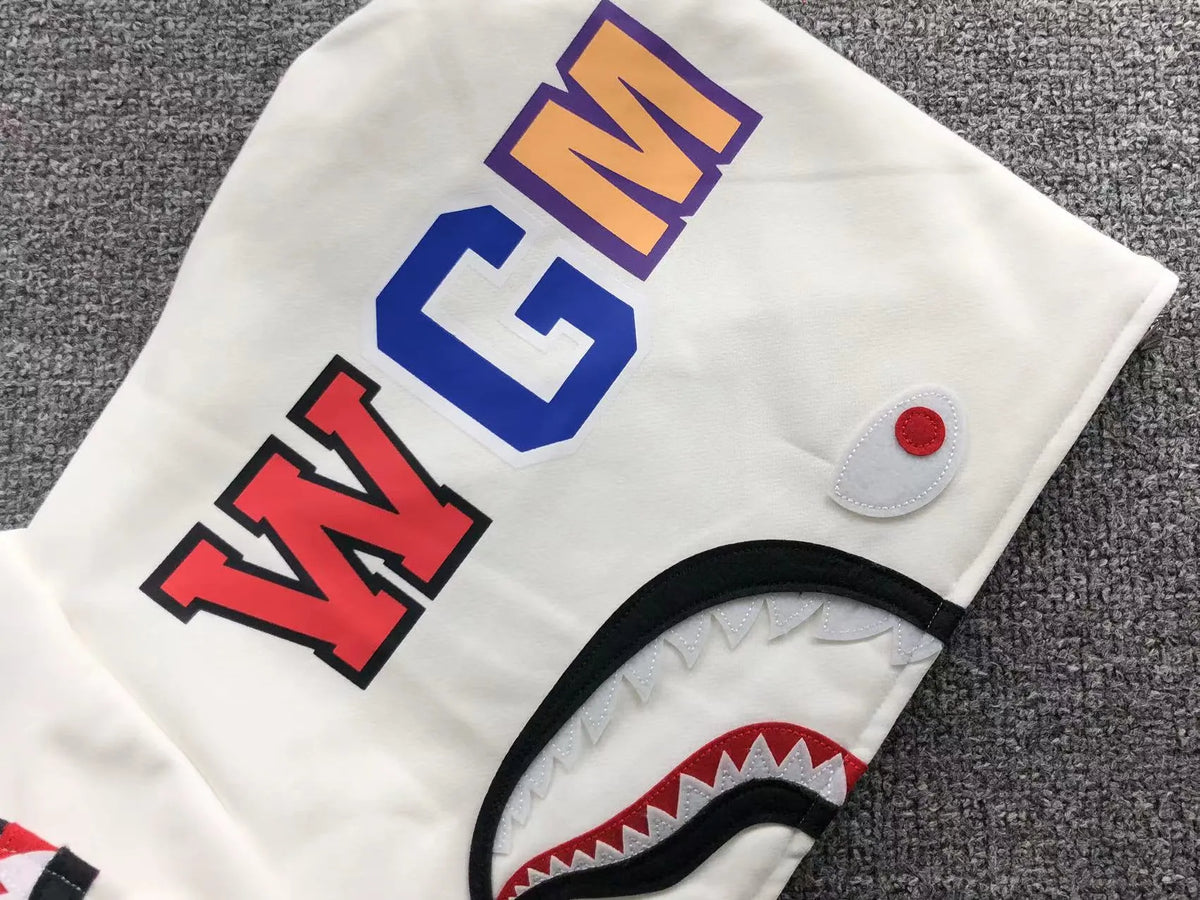 Campera Bape Abc Camo Double Shark Buzo Gris