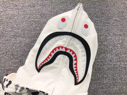 Campera Bape Abc Camo Double Shark Buzo Gris
