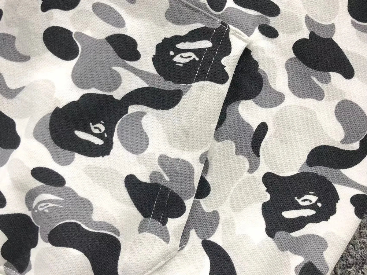 Campera Bape Abc Camo Double Shark Buzo Gris