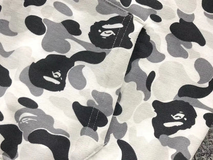 Campera Bape Abc Camo Double Shark Buzo Gris