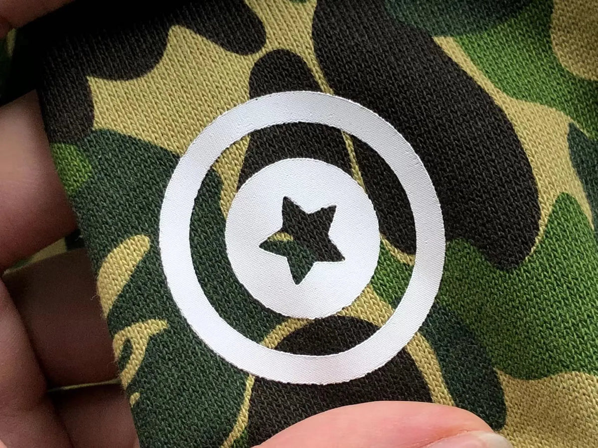 Campera Bape Abc Camo Shark Full Zip Verde