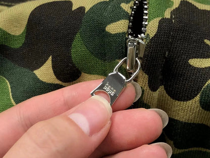 Campera Bape Abc Camo Shark Full Zip Verde
