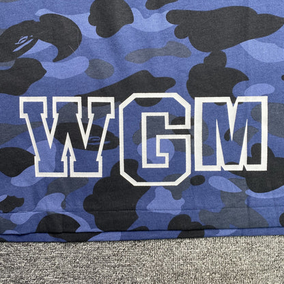 Remera Bape ABC Camo Shark Azul