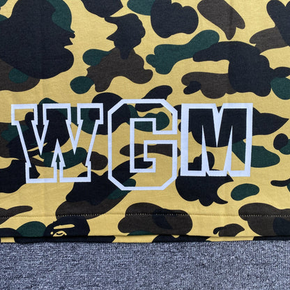 Remera Bape ABC Camo Shark Amarilla