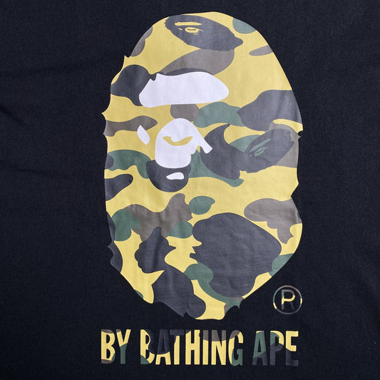 Remera Bape ABC Camo Negra