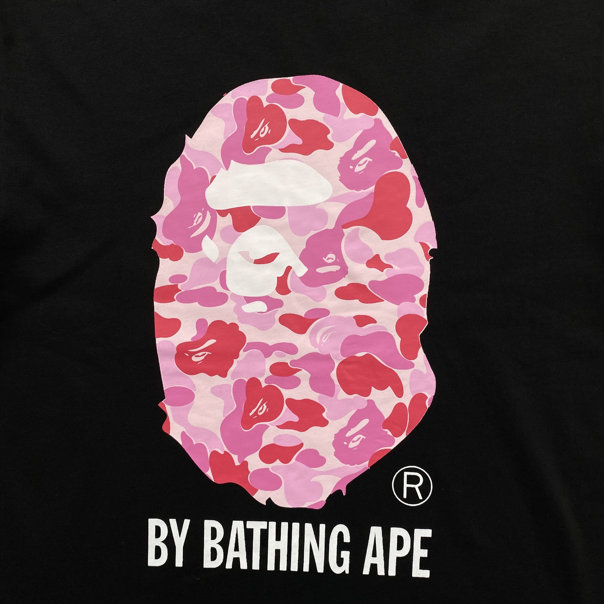 Remera Bape ABC Camo Negra