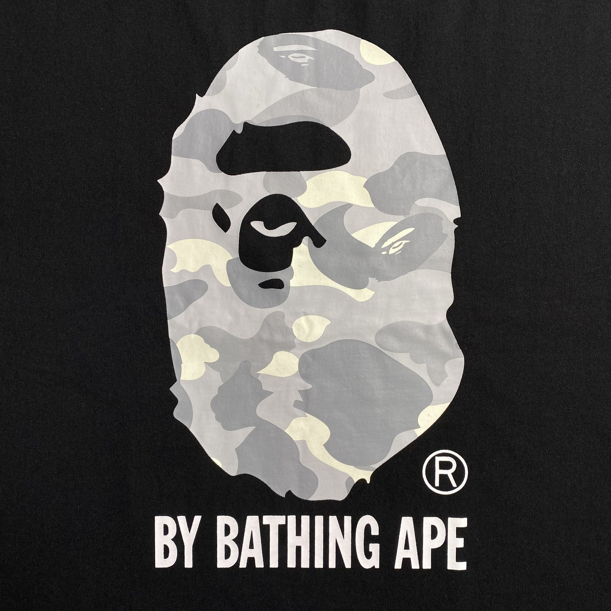Remera Bape ABC Camo Negra