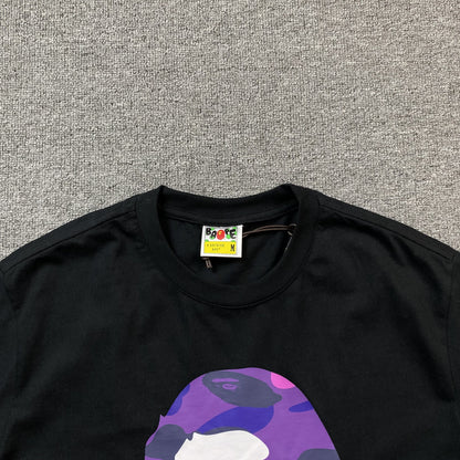 Remera Bape ABC Camo Negra