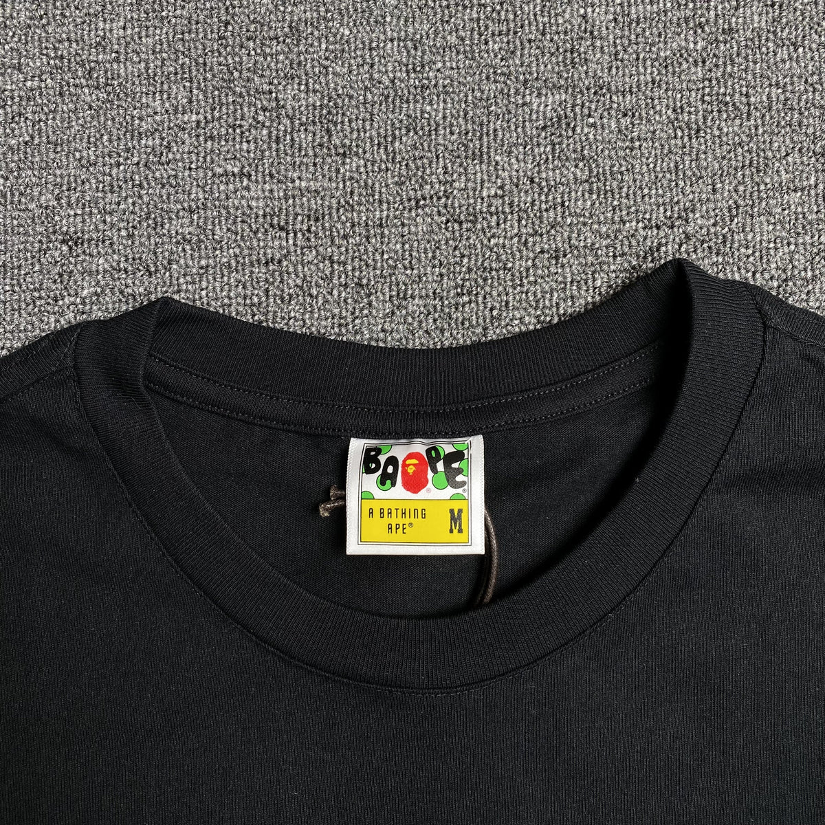 Remera Bape ABC Camo Negra