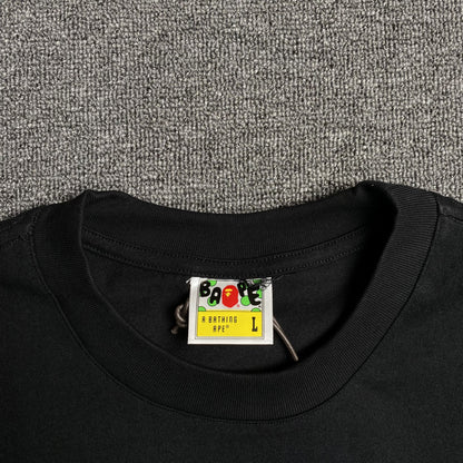 Remera Bape ABC Camo Negra