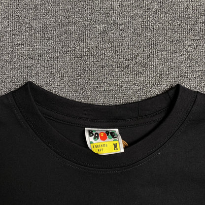 Remera Bape ABC Camo Negra