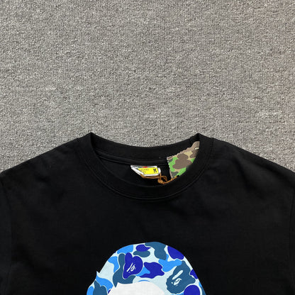 Remera Bape ABC Camo Negra