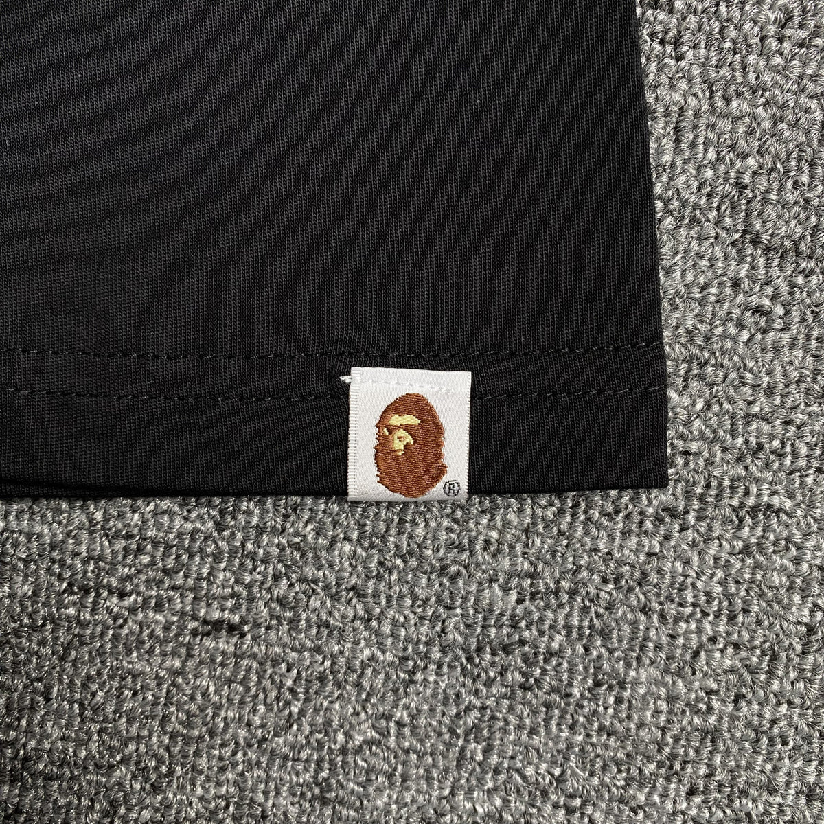 Remera Bape ABC Camo Negra