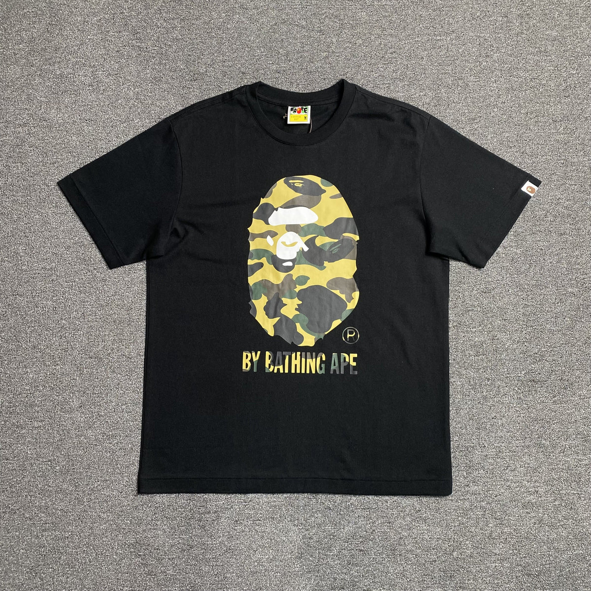 Remera Bape ABC Camo Negra