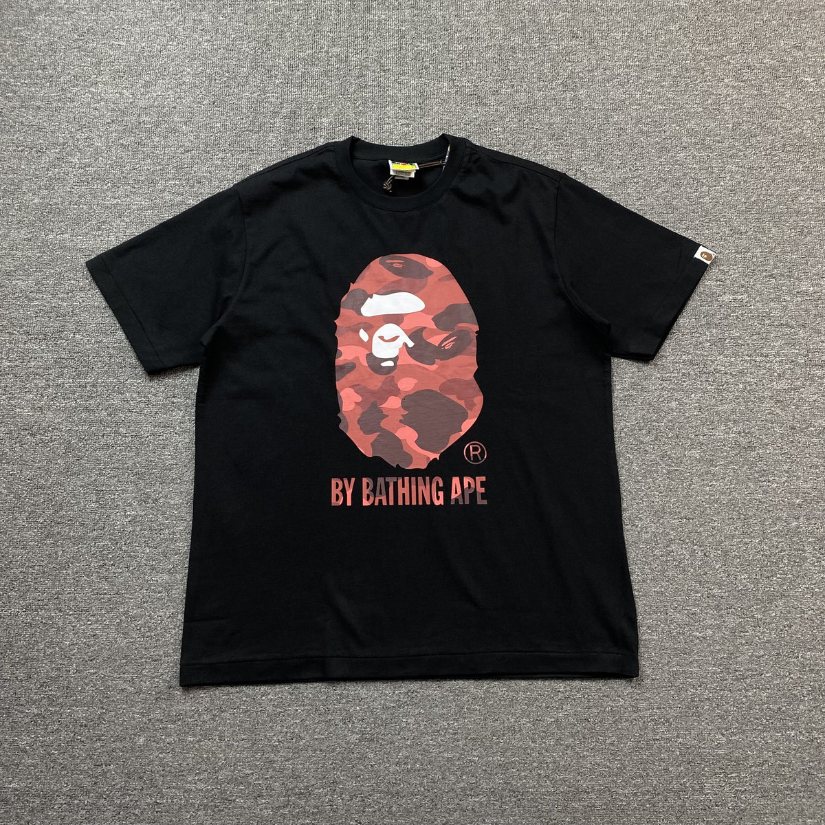 Remera Bape ABC Camo Negra