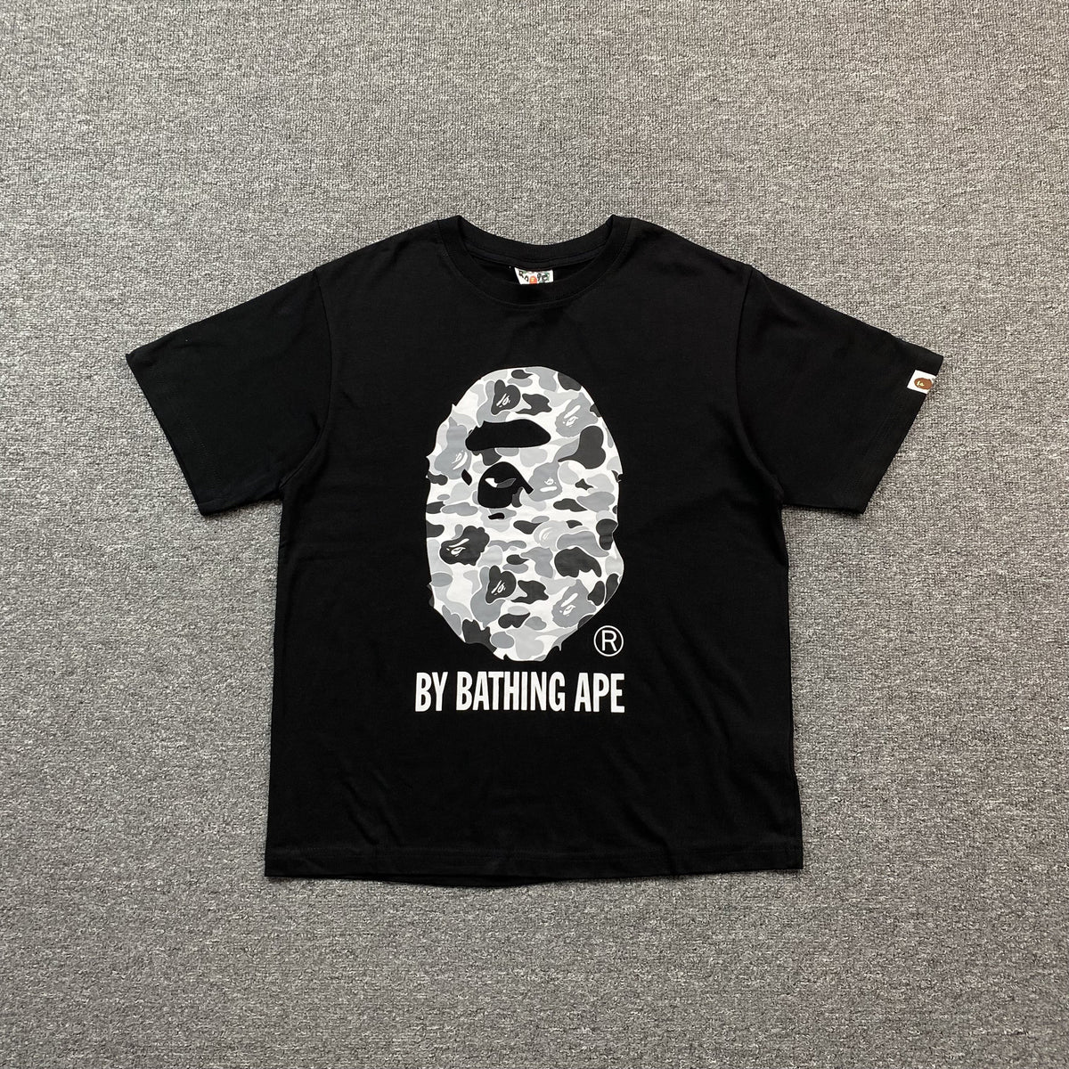Remera Bape ABC Camo Negra
