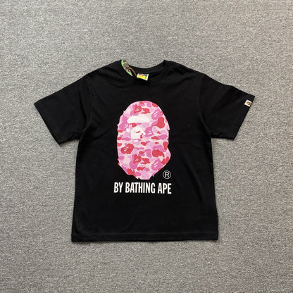 Remera Bape ABC Camo Negra