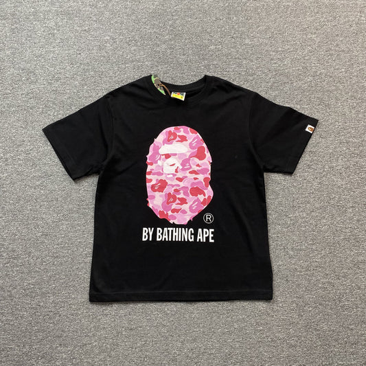 Remera Bape ABC Camo Negra