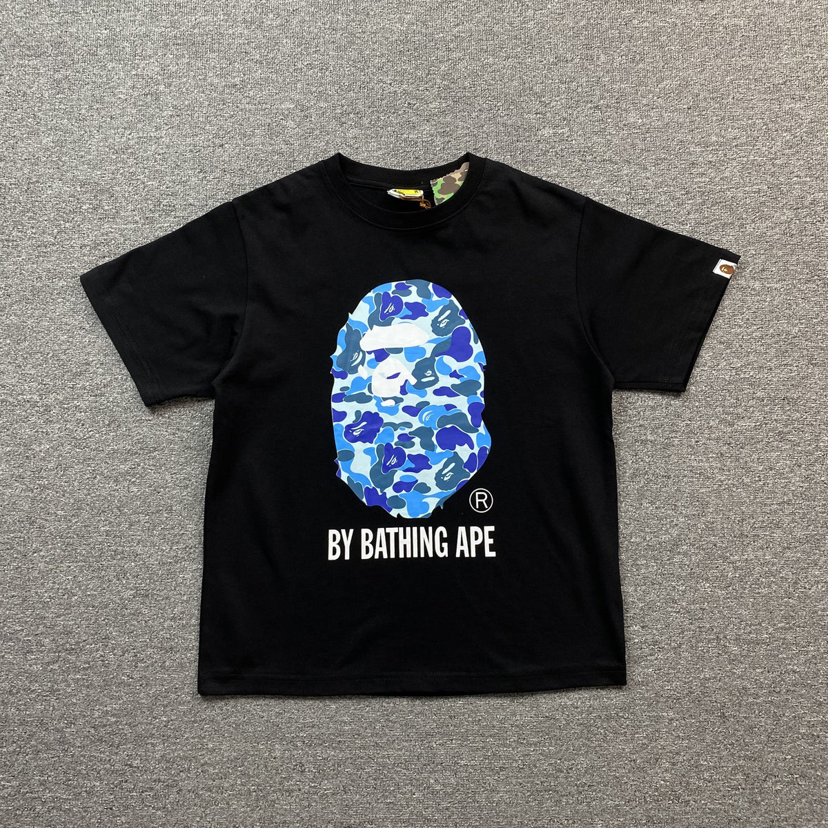 Remera Bape ABC Camo Negra
