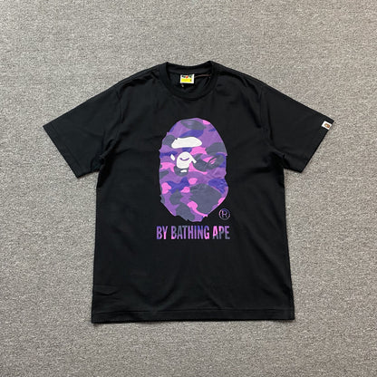 Remera Bape ABC Camo Negra