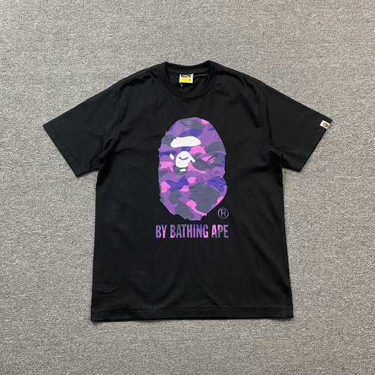 Remera Bape ABC Camo Negra