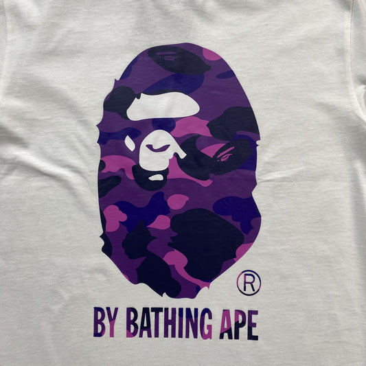 Remera Bape ABC Camo Blanca
