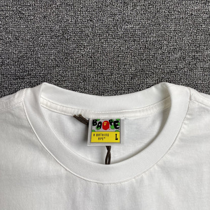 Remera Bape ABC Camo Blanca