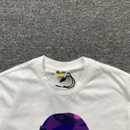 Remera Bape ABC Camo Blanca