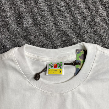 Remera Bape ABC Camo Blanca