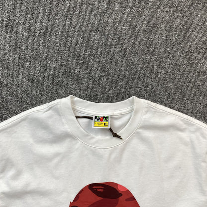 Remera Bape ABC Camo Blanca