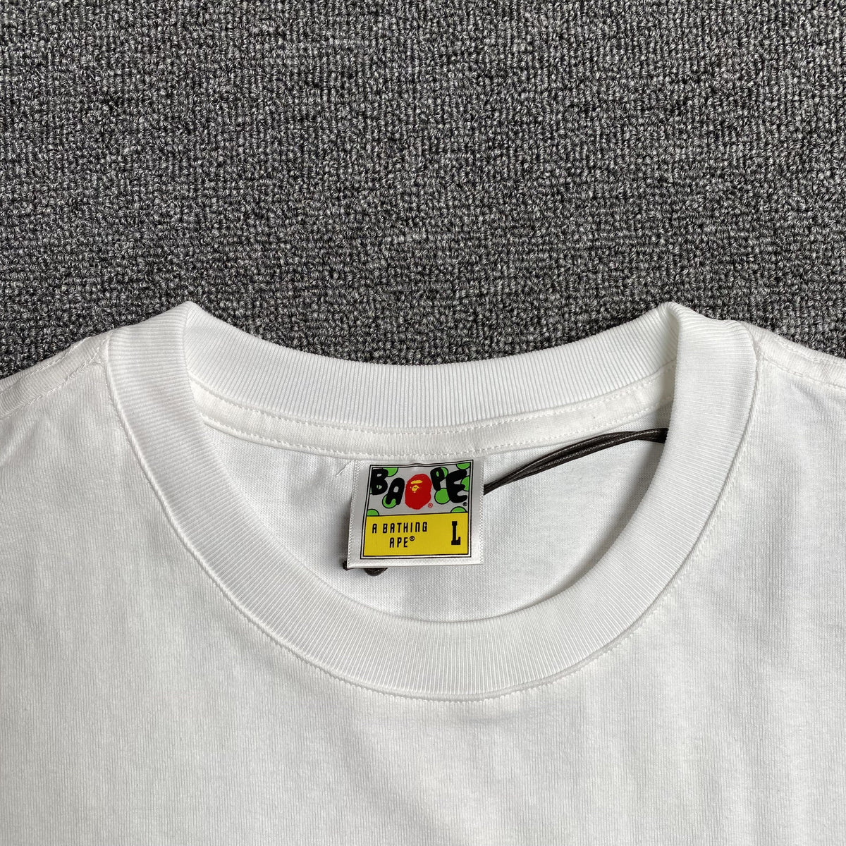 Remera Bape ABC Camo Blanca