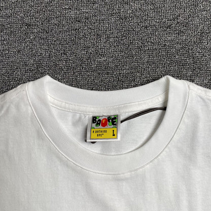 Remera Bape ABC Camo Blanca