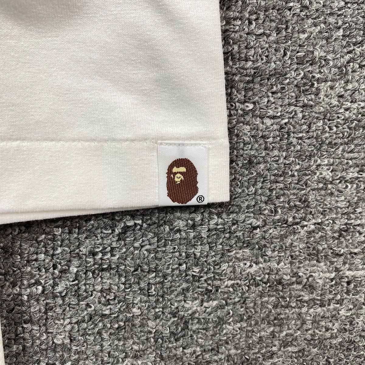 Remera Bape ABC Camo Blanca