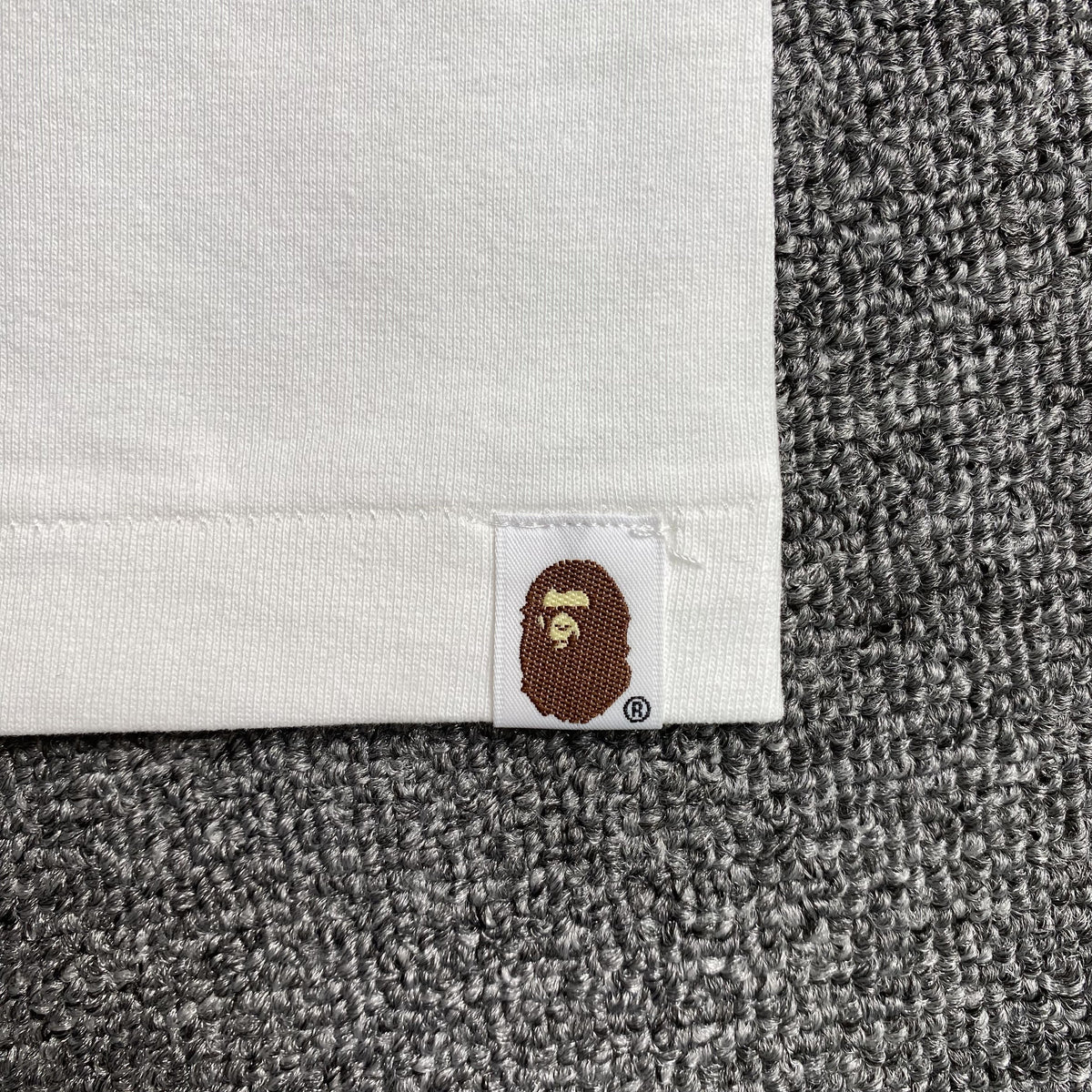 Remera Bape ABC Camo Blanca