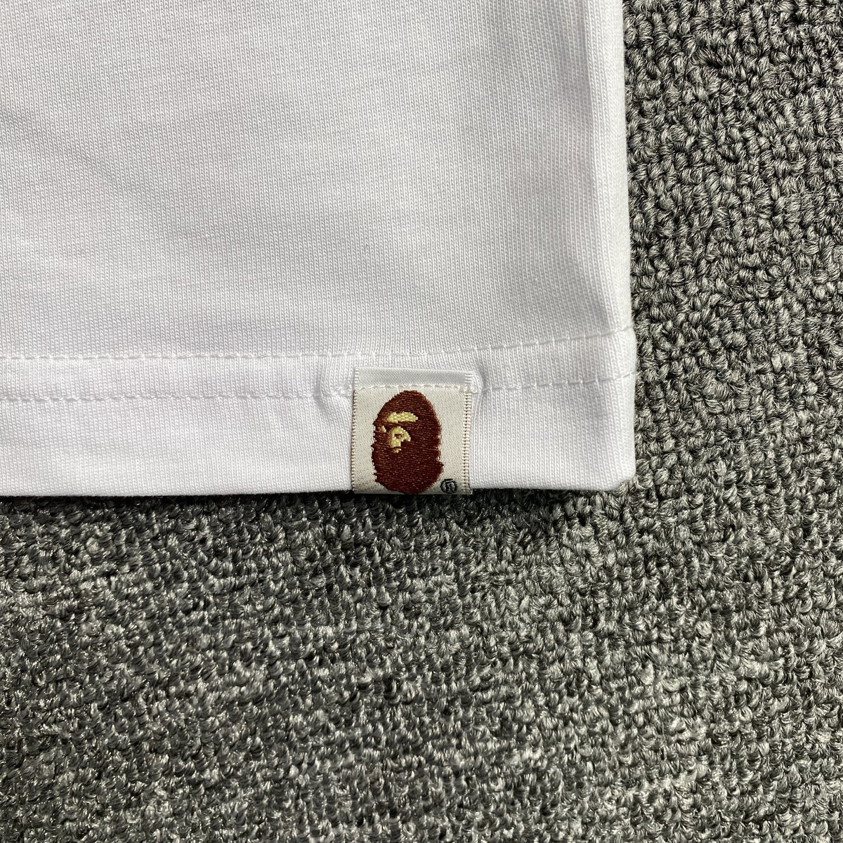 Remera Bape ABC Camo Blanca