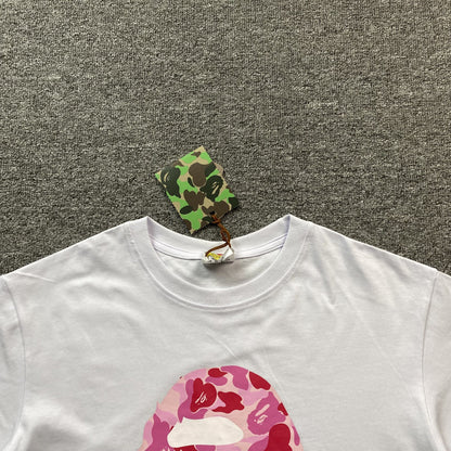 Remera Bape ABC Camo Blanca
