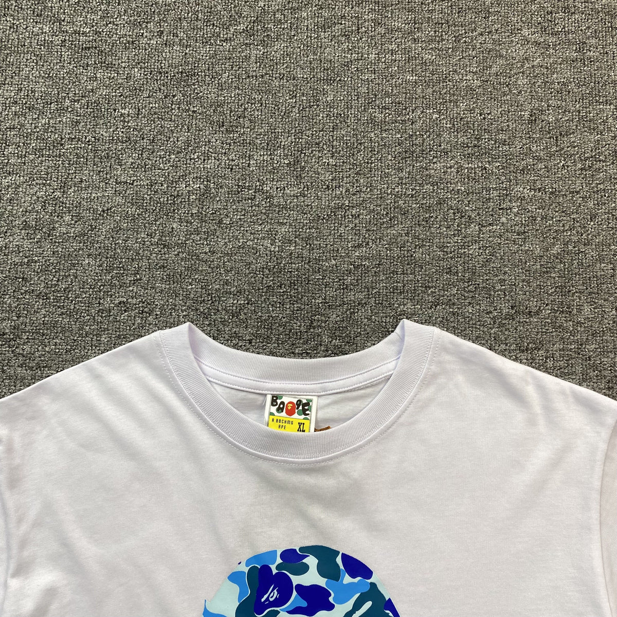 Remera Bape ABC Camo Blanca