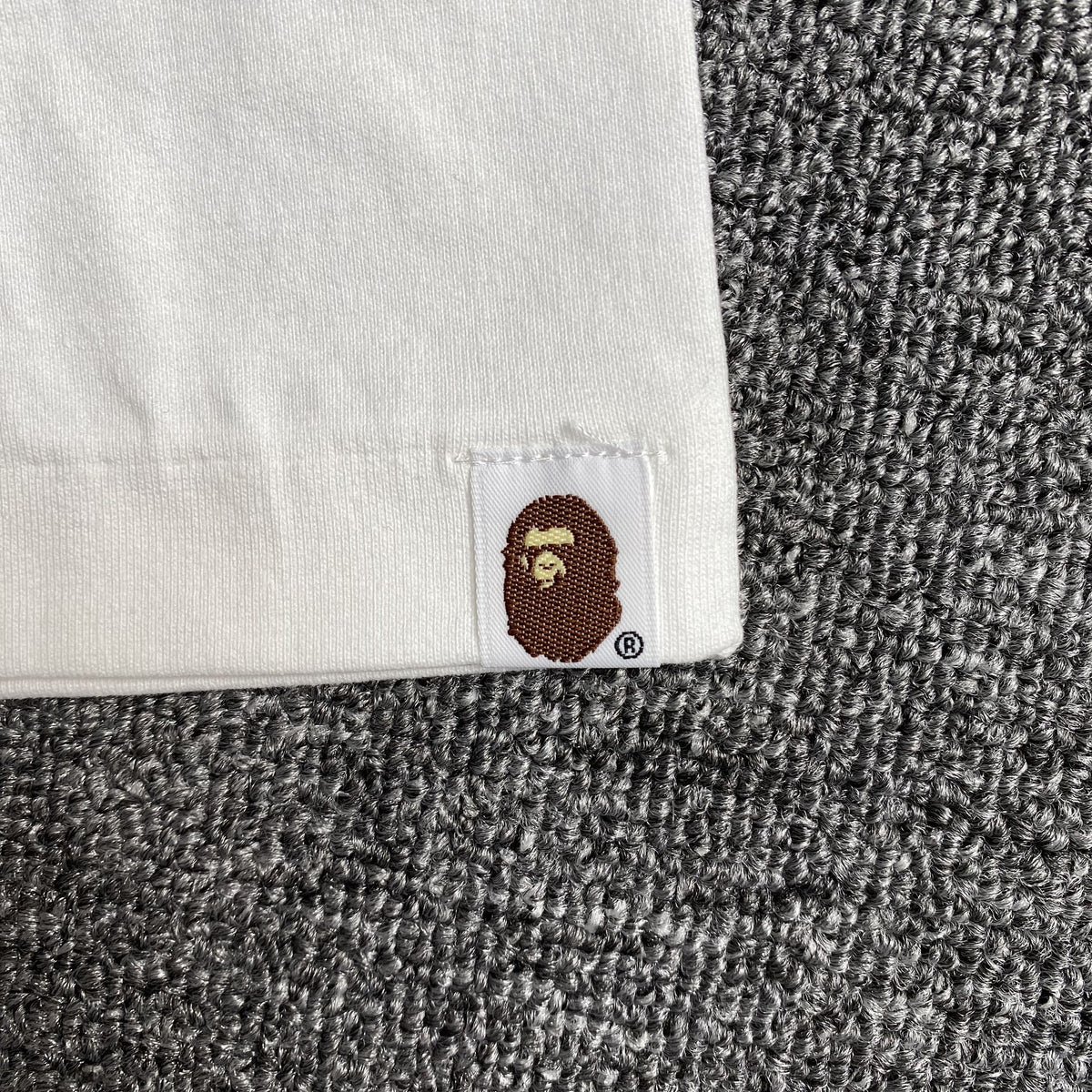 Remera Bape ABC Camo Blanca
