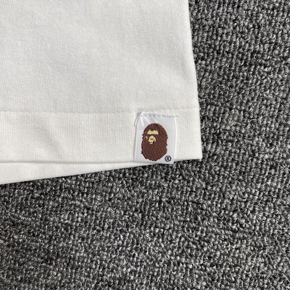 Remera Bape ABC Camo Blanca