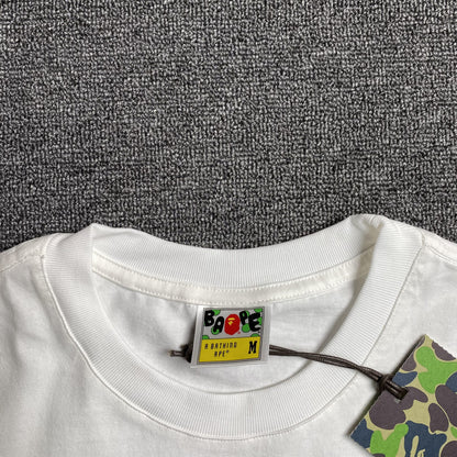 Remera Bape ABC Camo Blanca