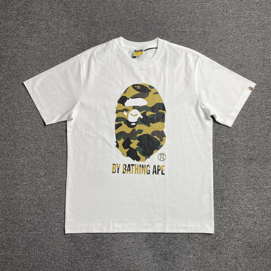 Remera Bape ABC Camo Blanca