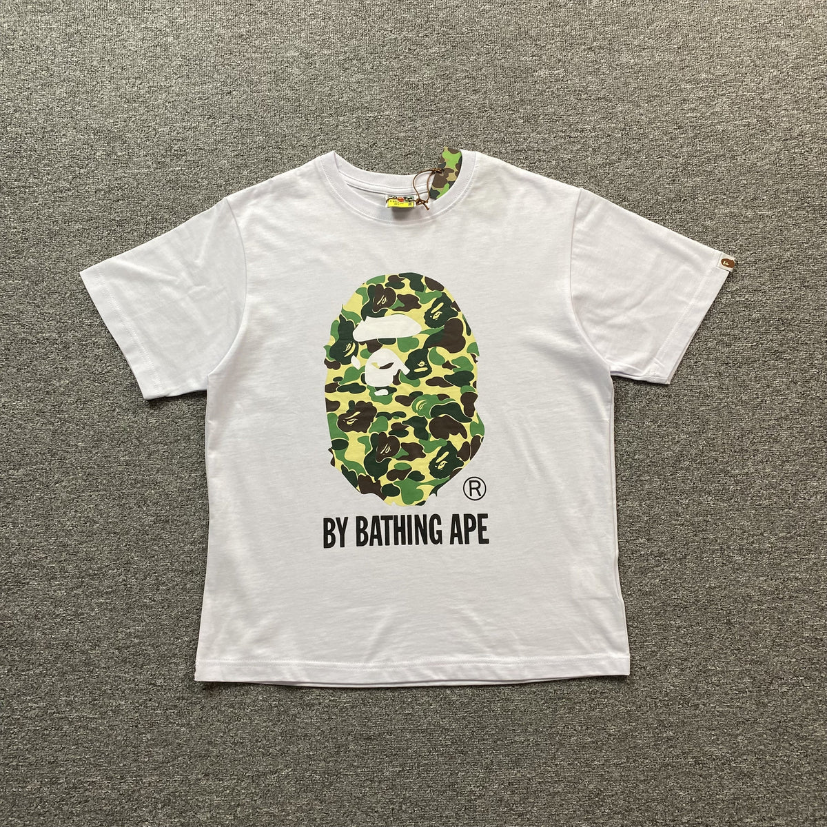 Remera Bape ABC Camo Blanca