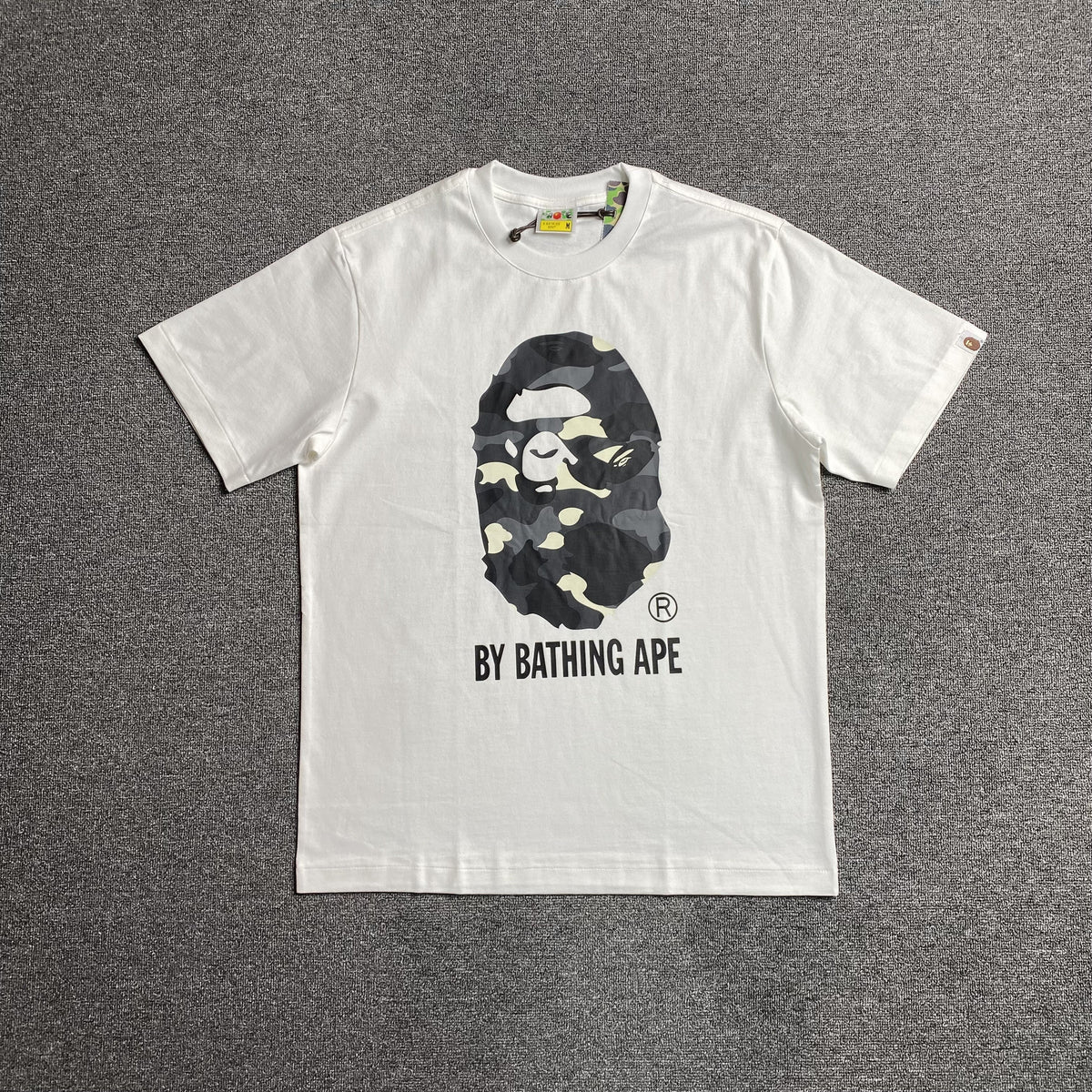 Remera Bape ABC Camo Blanca