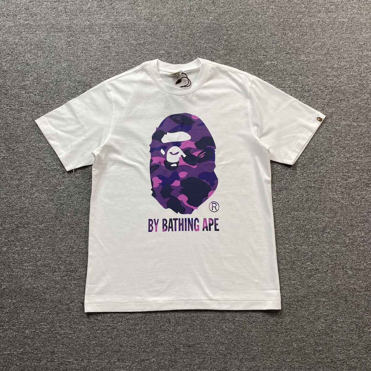 Remera Bape ABC Camo Blanca