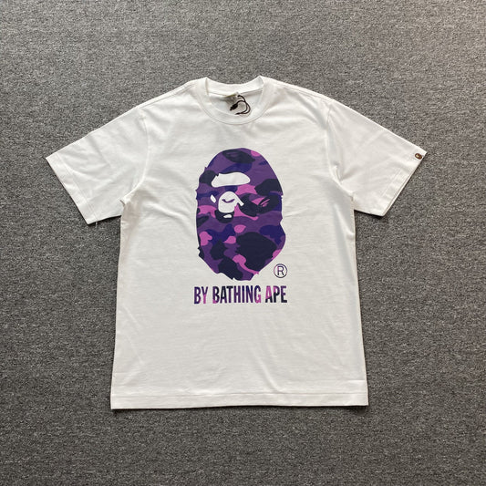 Remera Bape ABC Camo Blanca