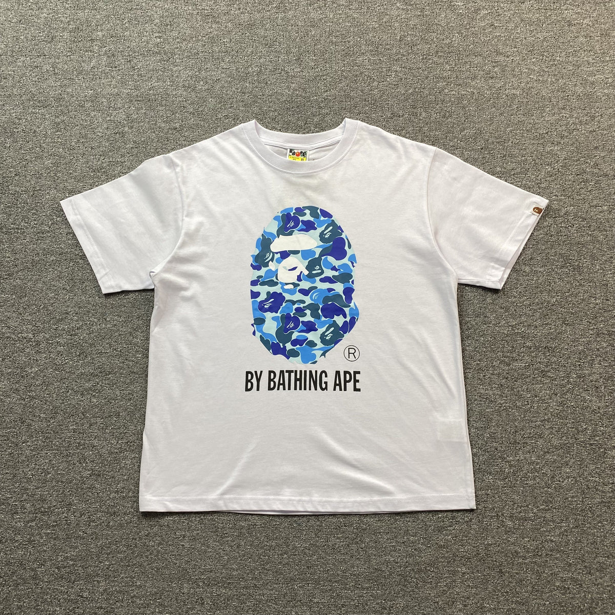 Remera Bape ABC Camo Blanca
