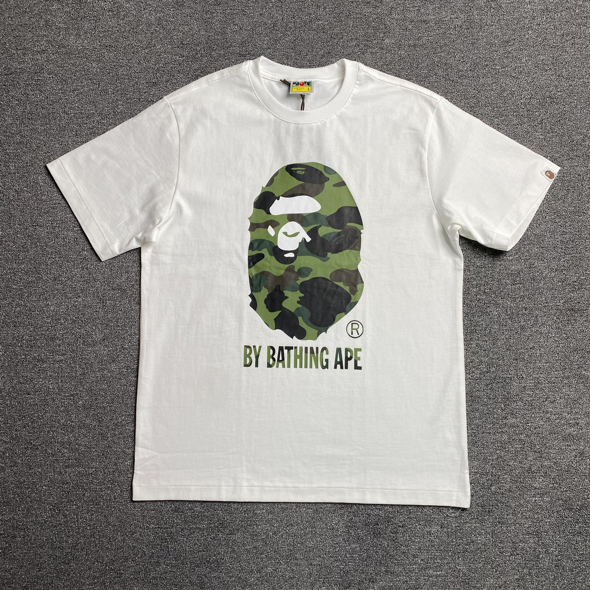 Remera Bape ABC Camo Blanca