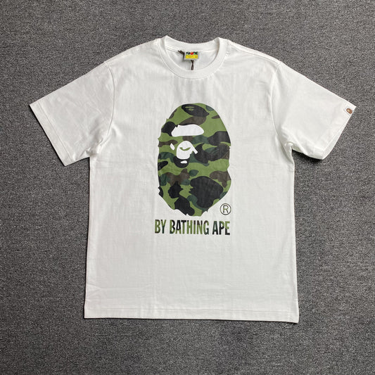Remera Bape ABC Camo Blanca