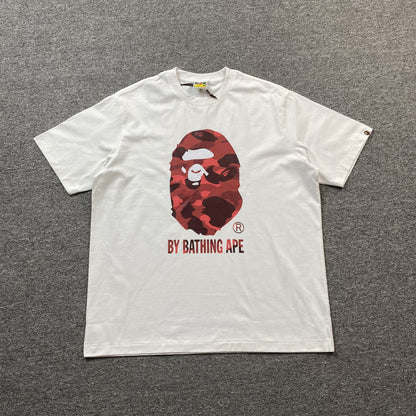 Remera Bape ABC Camo Blanca
