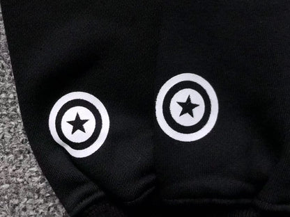 Campera Bape Abc Shark Full Zip Double Buzo Negra